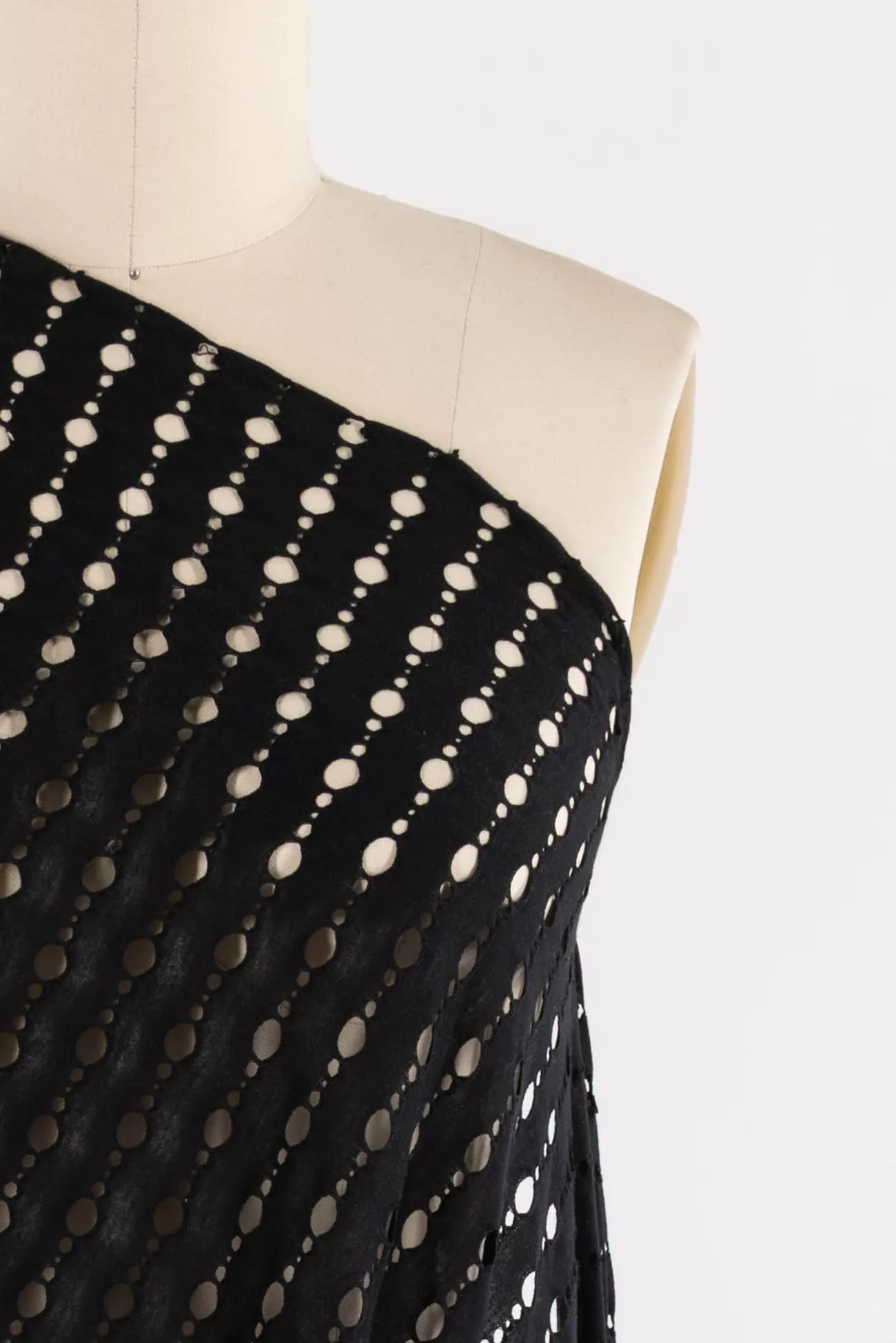 Black Open Air Knit