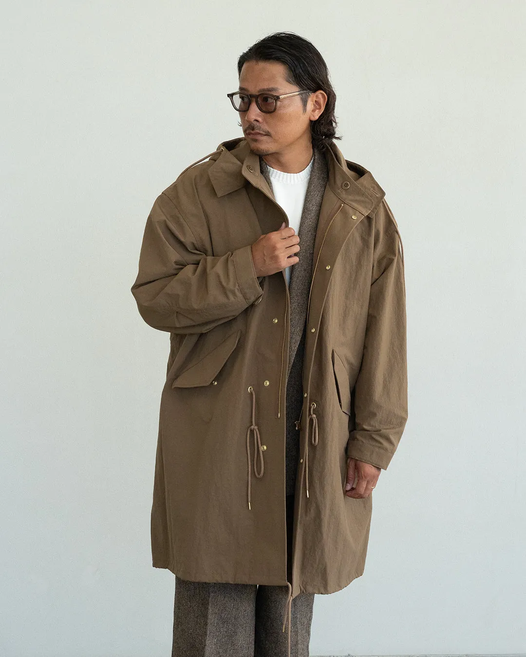 TANGENT/M-65 Fish Tail Hoodie